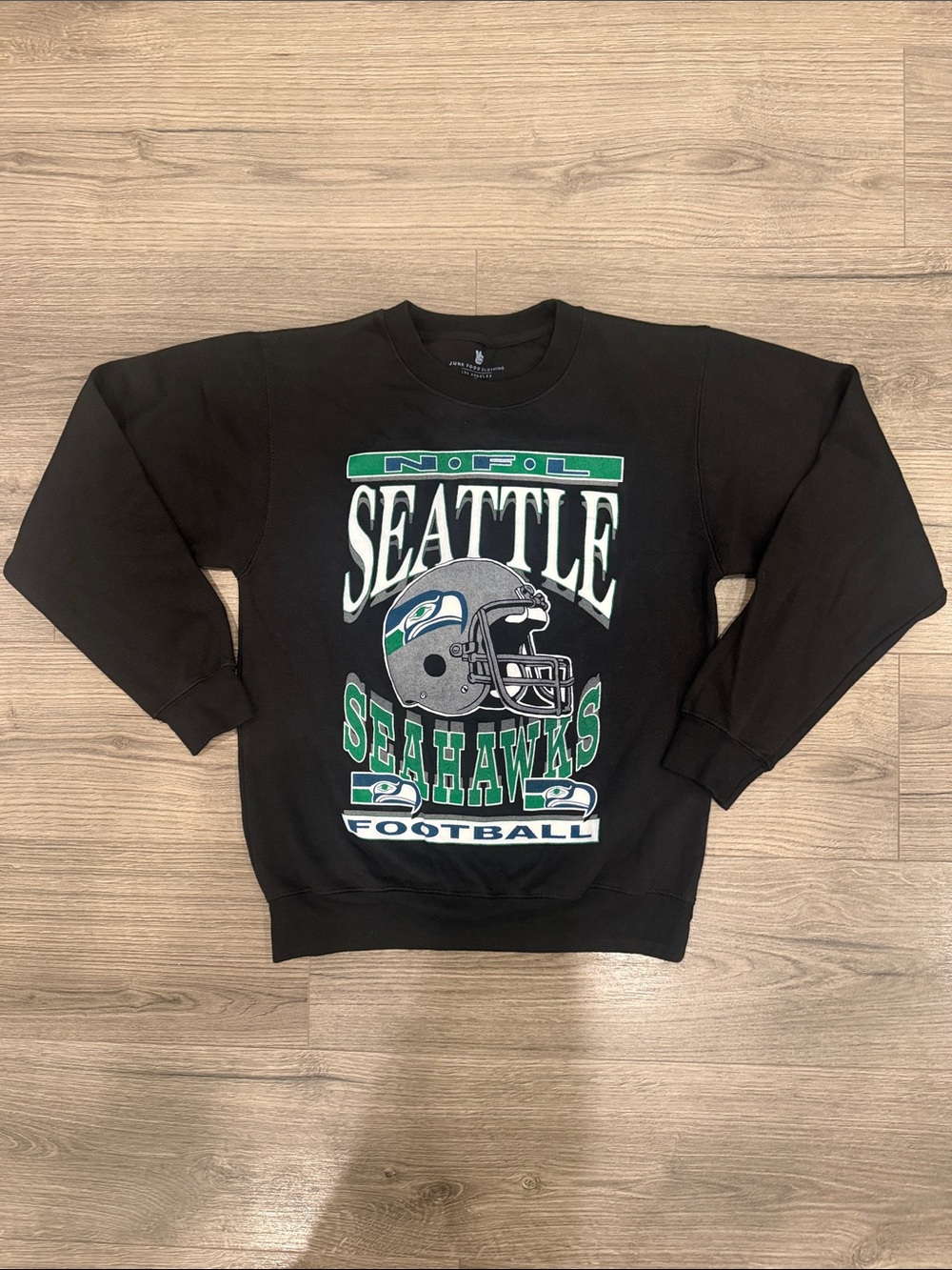 Junk Food Clothing Seattle Seahawks Sweatshirt Men’s Size Extra Small